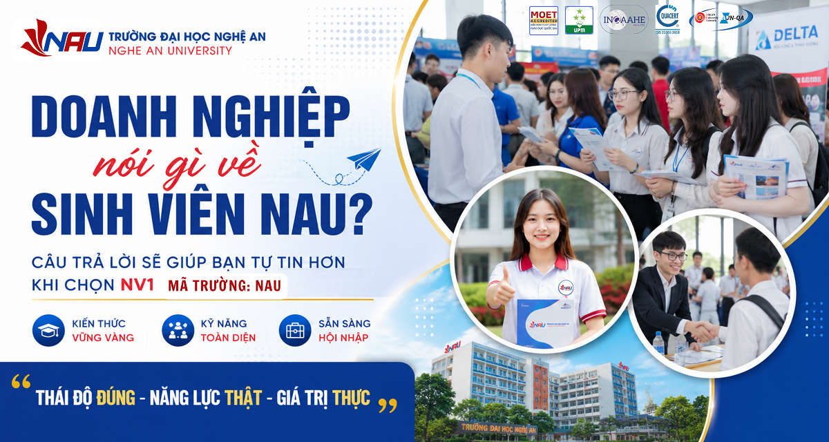 NAU Tư vấn hướng nghiệp – Cùng mở cánh cửa tương lai 2026