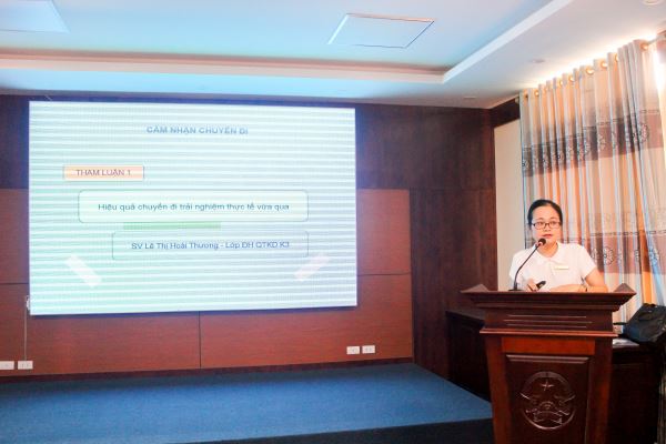 ThS. Hồ Hoàng Lương tổ chức buổi học thuật