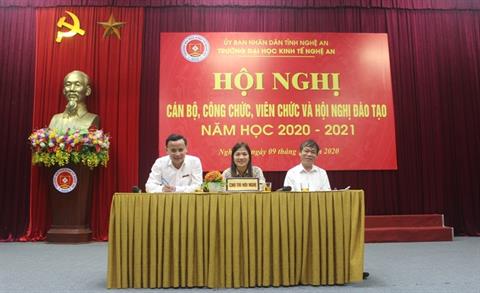 Hội nghị Công nhân viên chức và công tác đào tạo năm học 2020 – 2021