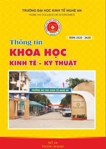 Tập san “Thông tin khoa học kinh tế – kỹ thuật” số 18/2020