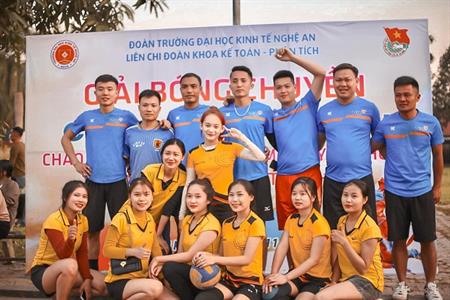 Giải bóng chuyền thế hệ các sinh viên Trường Đại học Kinh Tế Nghệ An