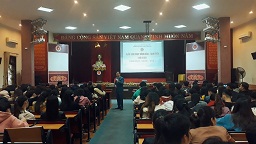 Tổ chức “Tuần sinh hoạt công dân – HSSV” cuối khóa cho sinh viên năm cuối, năm học 2020-2021