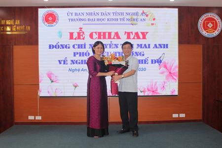 Gặp mặt chia tay cán bộ về nghỉ hưu theo chế độ