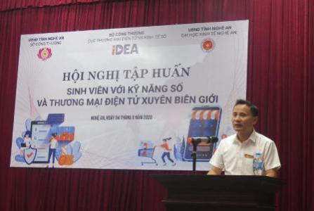 Hội nghị tập huấn sinh viên với kỹ năng số và thương mại điện tử năm 2020