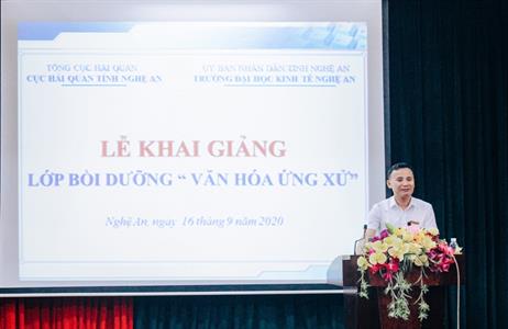Lớp tập huấn Kỹ năng mềm cho cán bộ Cục Hải quan Nghệ An năm 2020