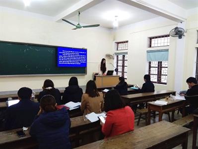 Bộ môn Trồng trọt – Lâm sinh tổ chức thành công buổi sinh hoạt học thuật