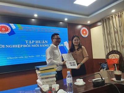 Chương trình tập huấn với chủ đề “Khởi nghiệp đổi mới sáng tạo năm 2021”