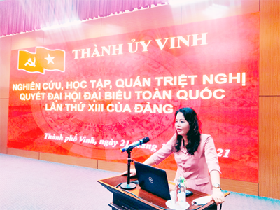 Hội nghị nghiên cứu, học tập, quán triệt Nghị quyết Đại hội XIII của Đảng