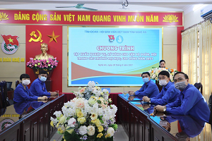 Hội nghị tập huấn nghiệp vụ, kỹ năng cho cán bộ Đoàn, Hội trong các trường đại học, cao đẳng tỉnh Nghệ An năm 2021