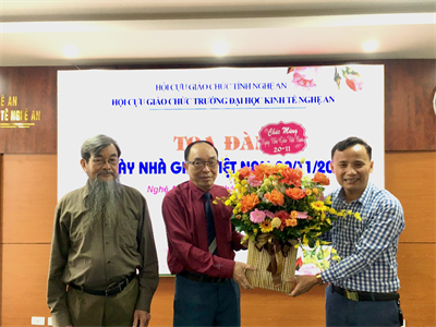 Hội Cựu giáo chức Trường Đại Kinh tế Nghệ An: Tọa đàm kỷ niệm Ngày Nhà giáo Việt Nam 20 – 11