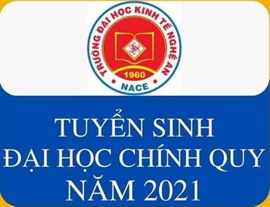 Thông tin tuyển sinh Đại học Chính quy năm 2021