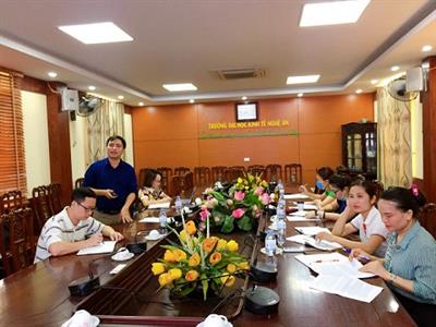 Sinh hoạt học thuật cấp bộ môn với chủ đề “Cách mạng công nghiệp 4.0 và sự tác động đến giảng viên và sinh viên trong các trường đại học ở nước ta”.