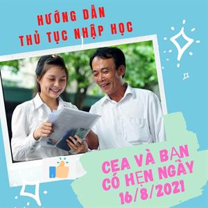 Hướng dẫn thủ tục nhập học vào Trường Đại học Kinh tế Nghệ An đợt 1 ngày 16/8/2021