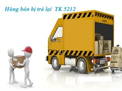 Một số vấn đề về kế toán hàng bán bị trả lại