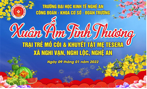 Thăm và tặng quà cho trẻ em mồ côi & khuyết tật nhân dịp tết đến xuân về năm 2022.