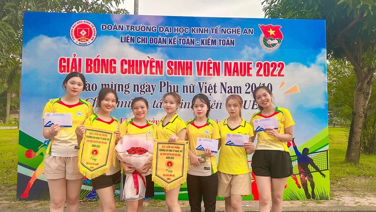 Giải bóng chuyền sinh viên NAUE 2022