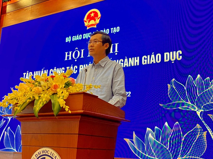 Giảng viên NAUE tham gia tập huấn công tác pháp chế ngành giáo dục khu vực phía bắc năm 2022