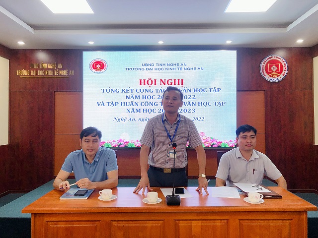 Hội nghị Tổng kết công tác Cố vấn học tập năm học 2021-2022 và tập huấn triển khai nhiệm vụ công tác Cố vấn học tập năm học 2022-2023.