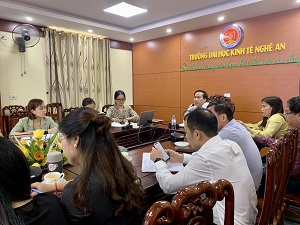 Họp Hội đồng Tự đánh giá chương trình đào tạo