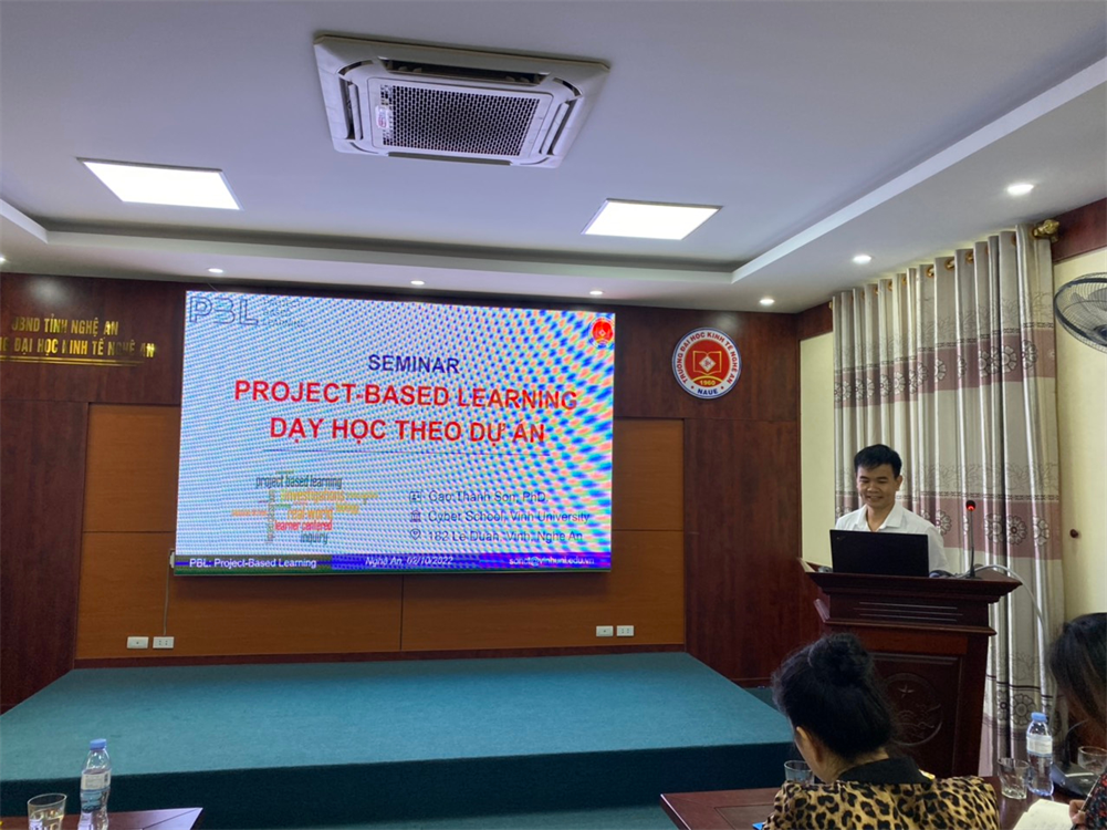 Senimar với chủ đề: Dạy học dự án (Project-Based Learning)