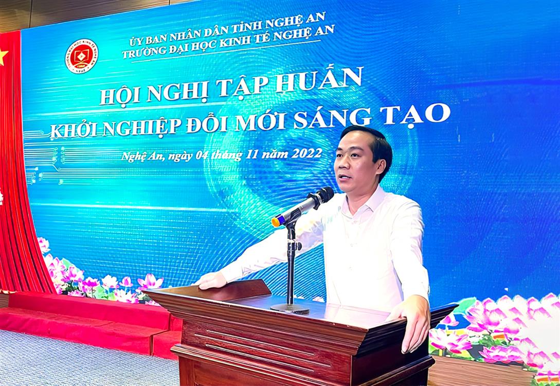 Hội nghị tập huấn khởi nghiệp đổi mới sáng tạo 2022