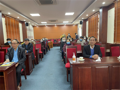 Hội Cựu giáo chức tổ chức Gặp mặt và mừng thọ hội viên đầu xuân Nhâm Dần năm 2022