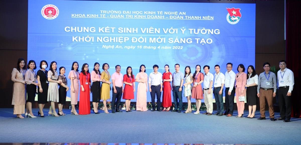 Chung kết cuộc thi “Sinh viên với ý tưởng khởi nghiệp đổi mới sáng tạo” Trường Đại học Kinh tế Nghệ An năm 2022