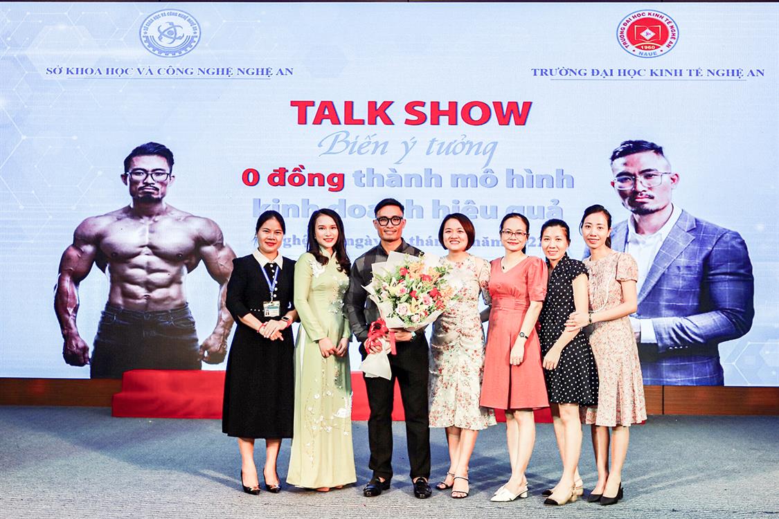 Chương trình Talkshow “Biến ý tưởng 0 đồng thành mô hình kinh doanh hiệu quả”
