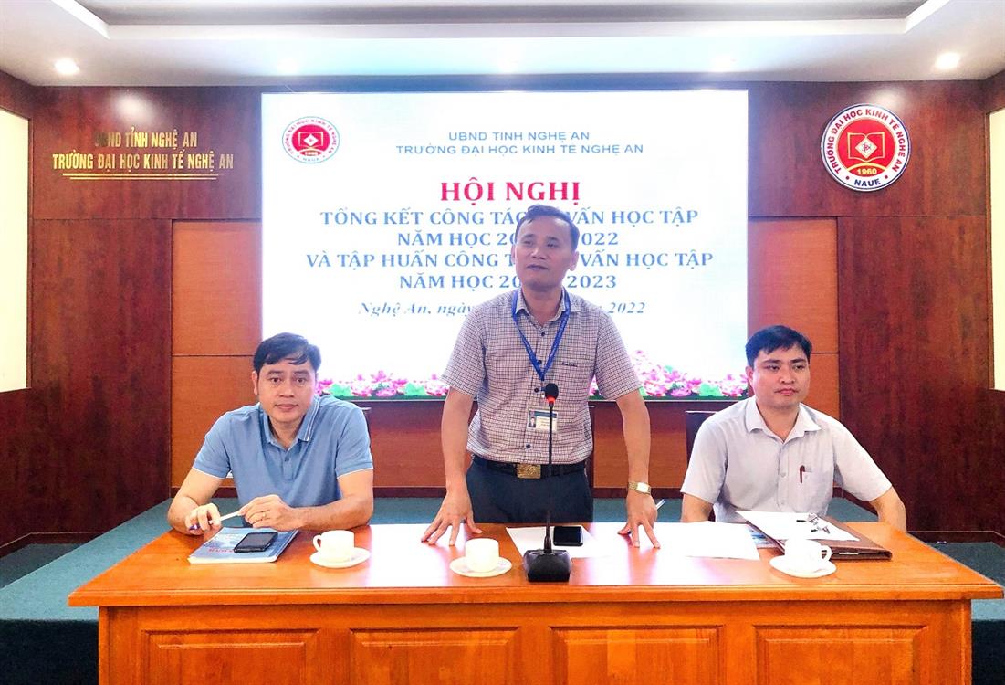 Hội nghị công tác Cố vấn học tập năm 2022