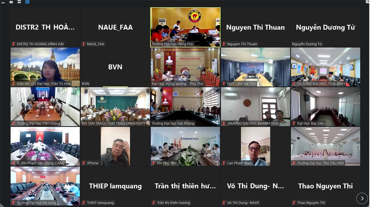 Khoa Kế toán – Kiểm toán tham gia tọa đàm trực tuyến các vấn đề về ngân hàng câu hỏi thi
