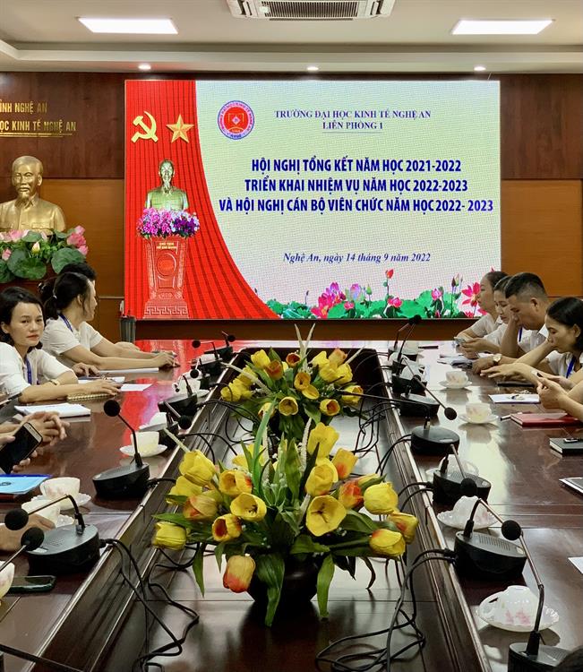 Liên phòng I tổ chức thành công Hội nghị cán bộ viên chức và triển khai nhiệm vụ năm học 2022-2023