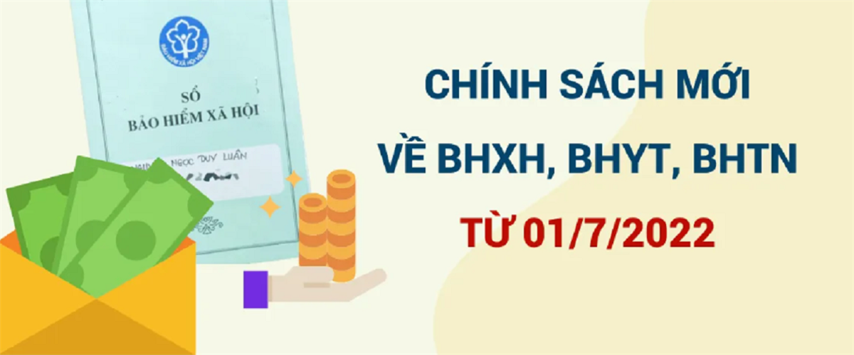 Một số thay đổi về mức đóng và mức trích bảo hiểm từ tháng 7/2022 đối với lao động khối Doanh nghiệp.