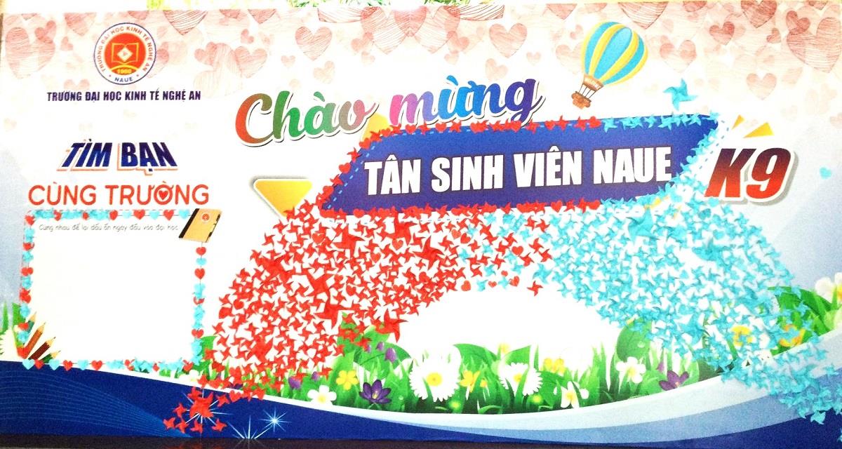 Ngày hội nhập học của tân sinh viên Trường Đại học Kinh tế Nghệ An