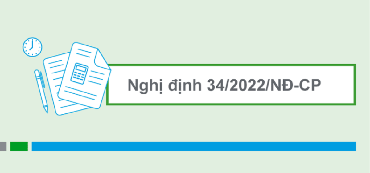Nghị định số 34/2022/NĐ-CP gia hạn thời hạn nộp thuế giá trị gia tăng, thuế thu nhập doanh nghiệp, thuế thu nhập cá nhân và tiền thuê đất trong năm 2022