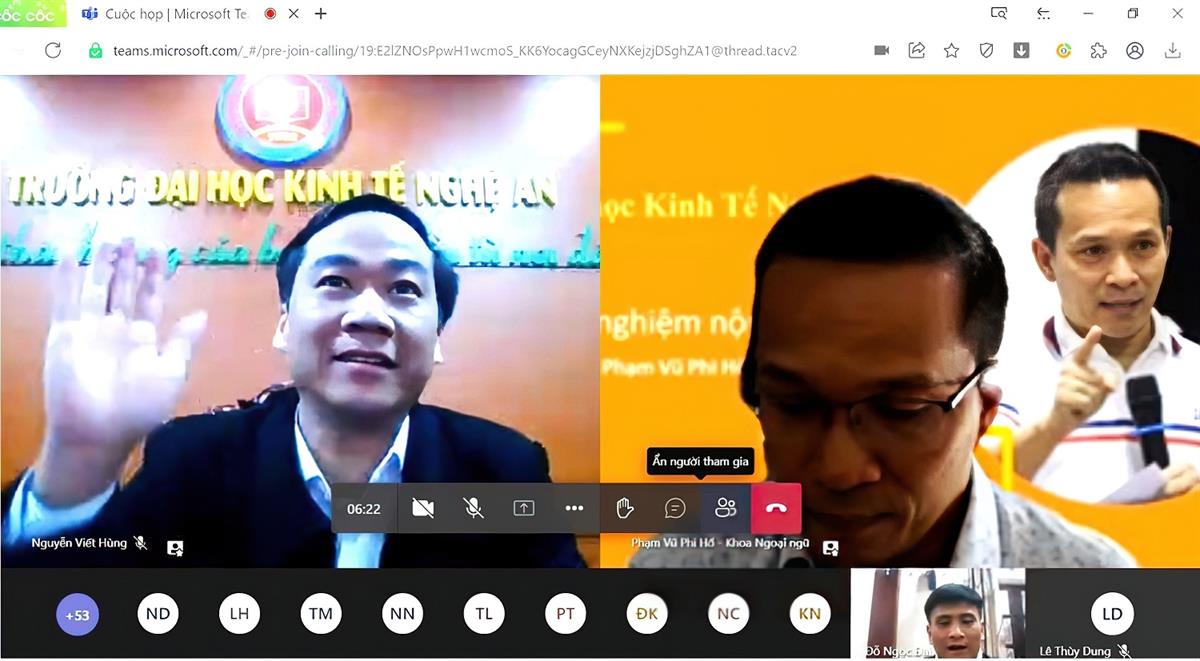 Hội thảo “Chia sẻ kinh nghiệm công bố bài báo khoa học trên tạp chí quốc tế”