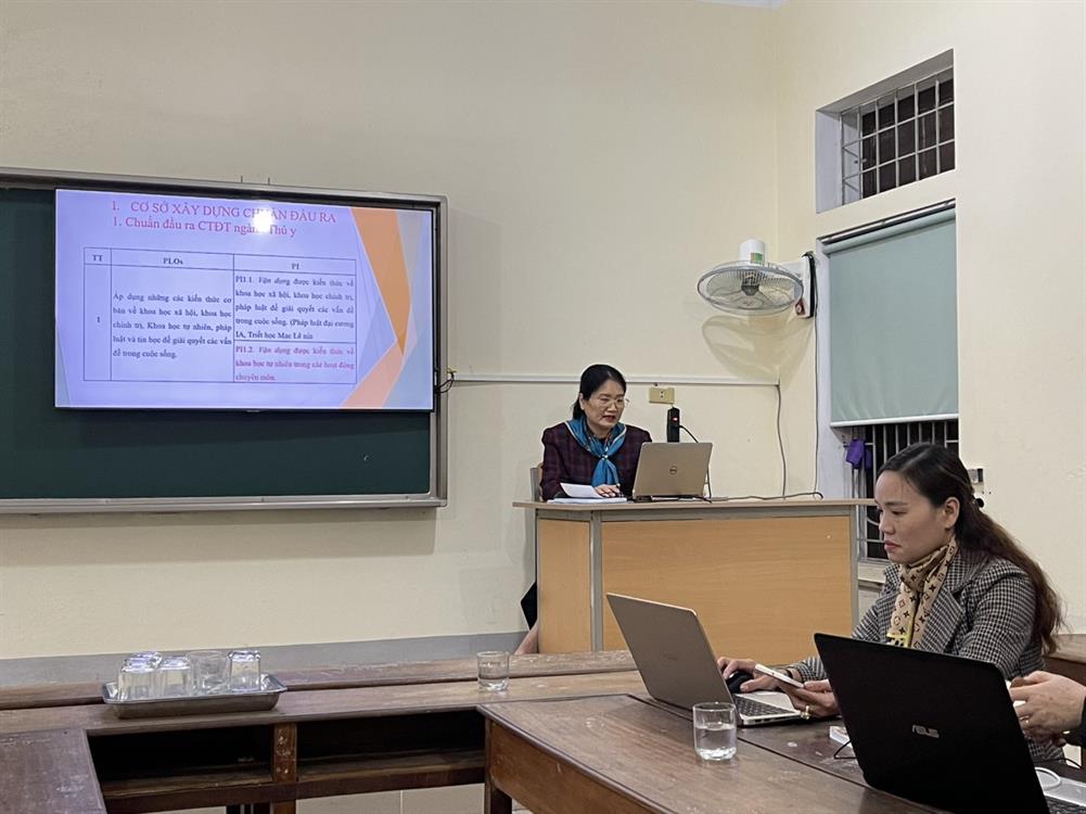 Seminar bộ môn KHTN với chủ đề: “Rà soát, hoàn thiện đề cương chi tiết học phần Sinh học đại cương”