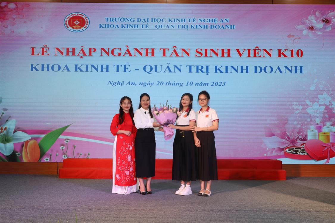 Toàn văn bài phát biểu chào mừng Tân sinh viên khóa 10 của Trưởng khoa Kinh tế – Quản trị kinh doanh