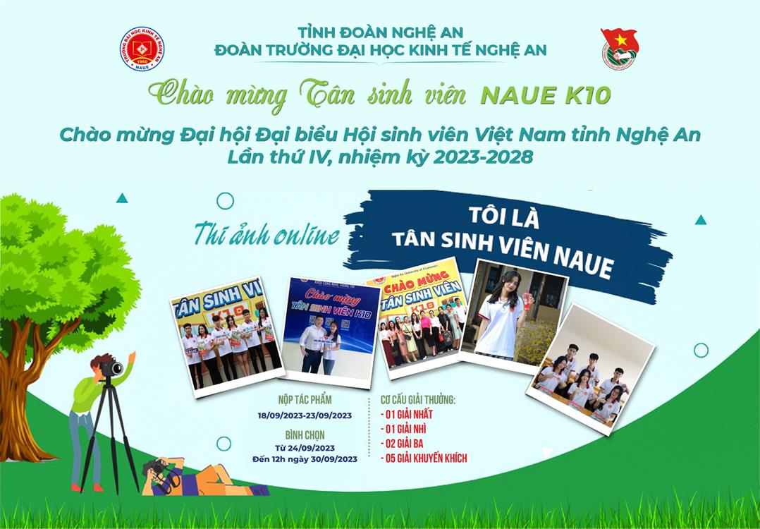 Cuộc thi ảnh “Tôi là Tân sinh viên NAUE’’