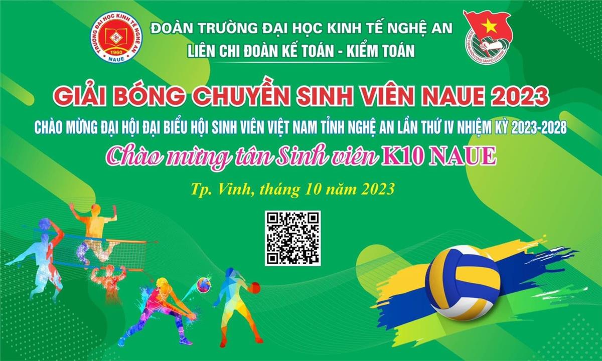 Kế hoạch “Tổ chức giải bóng chuyền sinh viên – NAUE năm 2023”