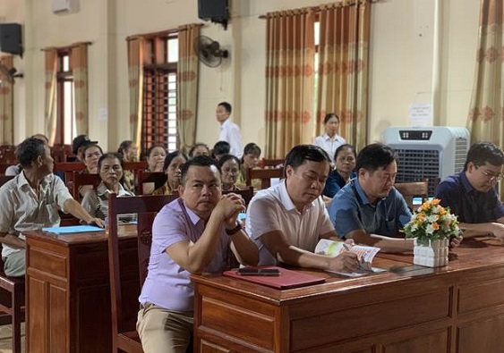 Triển khai tập huấn các gia trại nông hộ theo dự án đề tài cấp tỉnh của bộ môn Chăn nuôi – Thú y, Khoa Nông Lâm Ngư