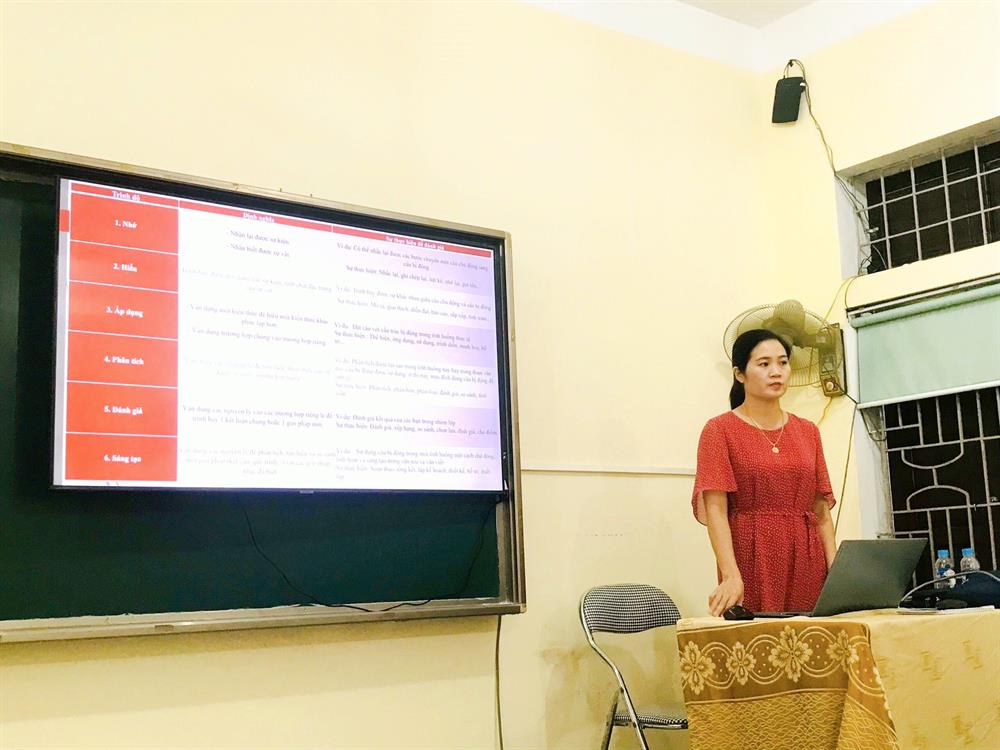 Bộ môn Ngoại ngữ tổ chức seminar với chủ đề: “Kỹ thuật viết mục tiêu bài giảng”