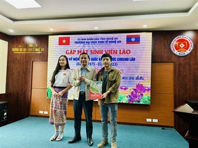 Gặp mặt sinh viên Lào nhân kỷ niệm lần thứ 48 Quốc khánh nước Cộng hòa dân chủ nhân dân Lào (02/12/1975 – 02/12/2023)