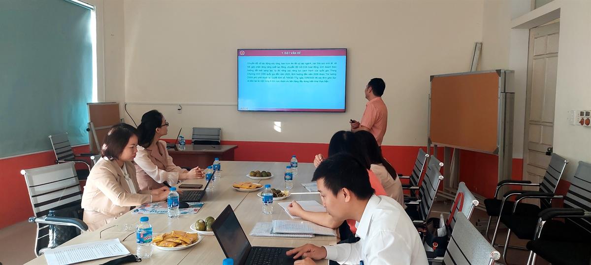 SEMINAR BỘ MÔN: “CHUYỂN ĐỔI SỐ TRONG HOẠT ĐỘNG ĐÀO TẠO TẠI  TRƯỜNG ĐẠI HỌC KINH TẾ NGHỆ AN”