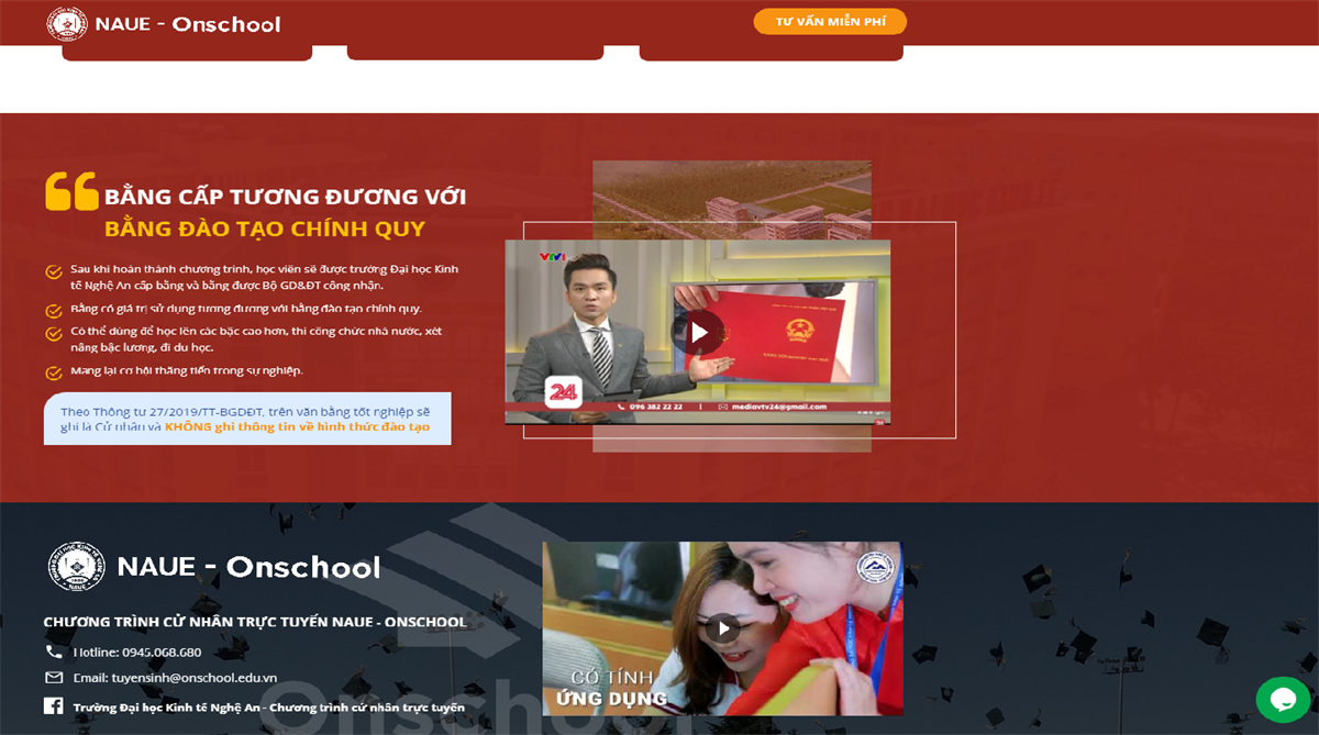 Trường Đại học Kinh tế Nghệ An thông báo tuyển sinh đào tạo trình độ đại học hình thức từ xa theo phương thức trực tuyến năm 2023