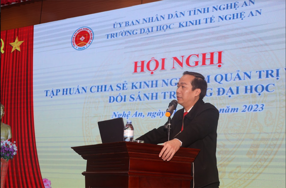 HỘI NGHỊ TẬP HUẤN CHIA SẺ KINH NGHIỆM QUẢN TRỊ VÀ XẾP HẠNG ĐỐI SÁNH TRƯỜNG ĐẠI HỌC