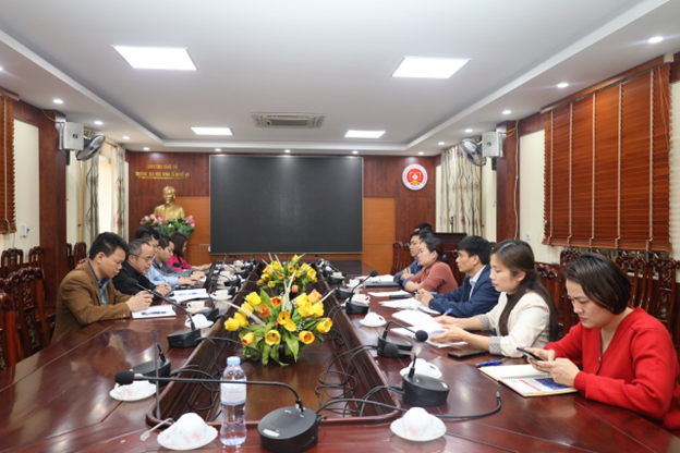 Sở Khoa học và Công nghệ làm việc với Trường Đại học Kinh Tế Nghệ An