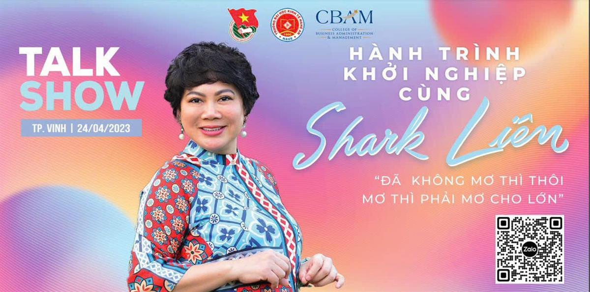 Kế hoạch Talkshow “Hành trình khởi nghiệp cùng Shark Liên”
