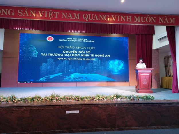 Hội thảo Khoa học cấp Trường “Chuyển đổi số tại Trường Đại học Kinh tế Nghệ An”