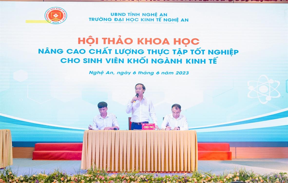 Hội thảo khoa học “Nâng cao chất lượng thực tập tốt nghiệp cho sinh viên khối ngành Kinh tế”