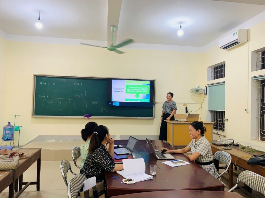 Seminar bộ môn Khoa học xã hội: “Hoàn thiện, rà soát đề cương chi tiết học phần Tiếng Việt thực hành chuyên ngành Ngôn ngữ Anh”